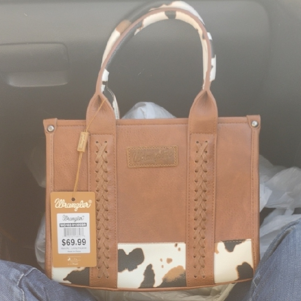 Wrangler Brown and Cream Women's Bag